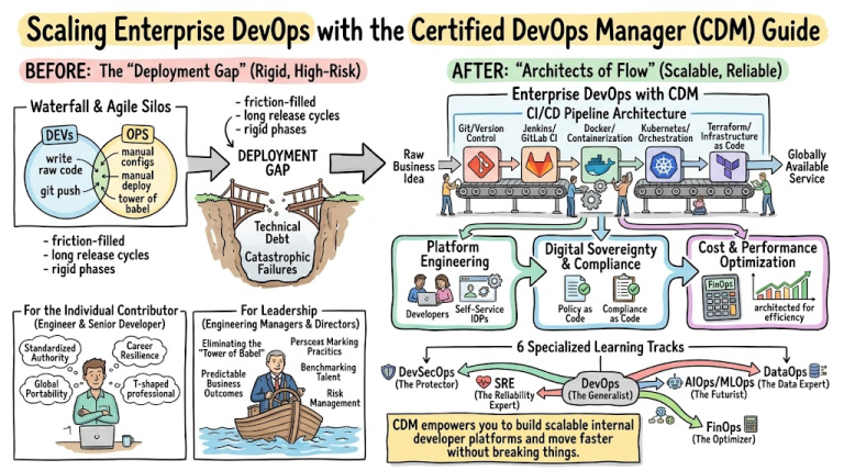 Scaling Enterprise DevOps with the Certified DevOps Manager (CDM) Guide ...